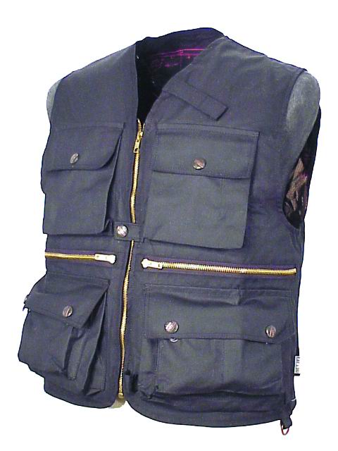 Kakadu Oilskin Vest - Hunter